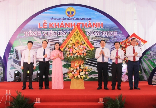 Khánh thành Bệnh viện đa khoa Nam Định